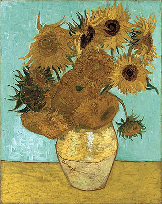 Still Life - Vase with Twelve Sunflowers, 1888 | Vincent van Gogh | Giclée Canvas Print