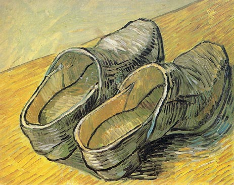 A Pair of Leather Clogs, 1889 | Vincent van Gogh | Giclée Canvas Print