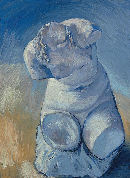 Gipsstatuette des weiblichen Torsos, 1887 | Vincent van Gogh | Giclée Leinwand Kunstdruck