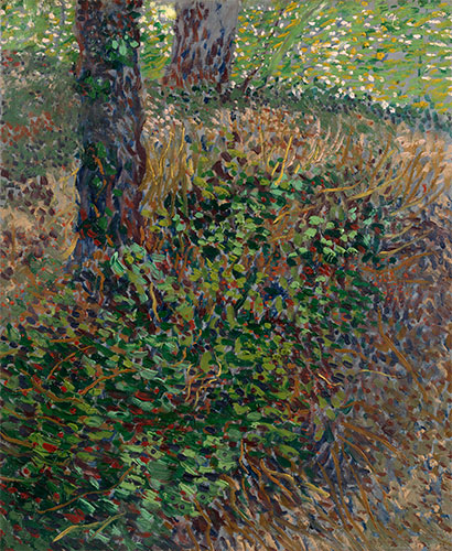 Unterholz, 1887 | Vincent van Gogh | Giclée Leinwand Kunstdruck
