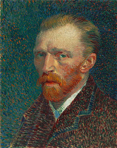 Selbstporträt, 1887 | Vincent van Gogh | Giclée Leinwand Kunstdruck