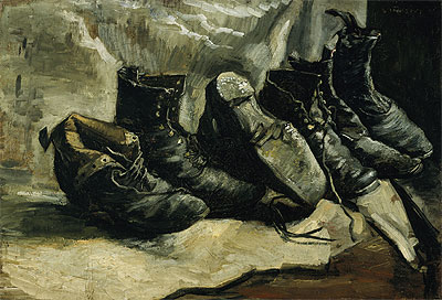 Three Pair of Shoes, c.1886/87 | Vincent van Gogh | Giclée Canvas Print