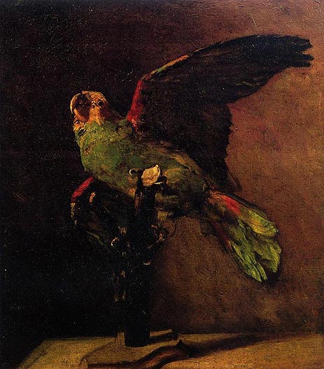Der grüne Papagei, 1886 | Vincent van Gogh | Giclée Leinwand Kunstdruck