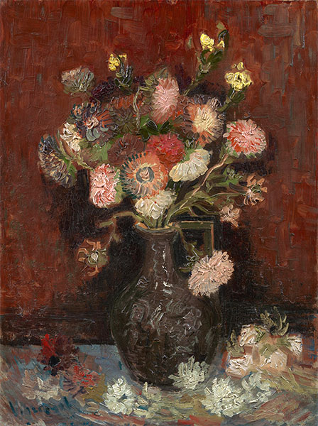 Vase mit Astern und Phlox, 1886 | Vincent van Gogh