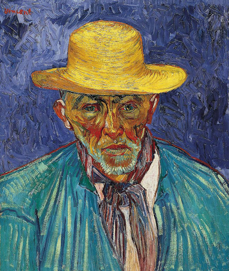 Porträt eines Bauern (Patience Escalier), 1888 | Vincent van Gogh