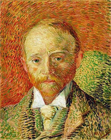 Portrait of Alexander Reid, 1887 | Vincent van Gogh | Giclée Leinwand Kunstdruck