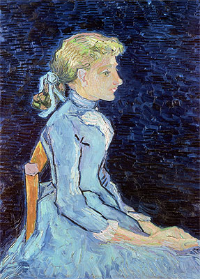 Portrait of Adeline Ravoux, 1890 | Vincent van Gogh | Giclée Leinwand Kunstdruck
