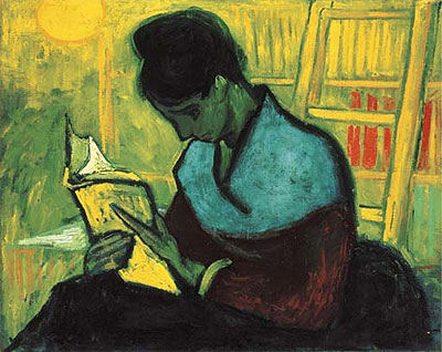 Roman's Reader, 1888 | Vincent van Gogh | Giclée Leinwand Kunstdruck
