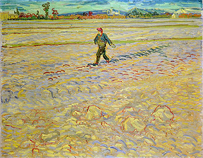 The Sower, 1888 | Vincent van Gogh | Giclée Leinwand Kunstdruck
