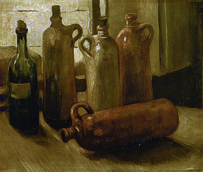 Still Life with Bottles, 1884 | Vincent van Gogh | Giclée Canvas Print