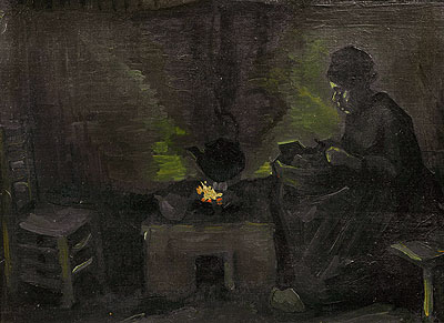 Peasant Woman by the Hearth, c.1885 | Vincent van Gogh | Giclée Canvas Print