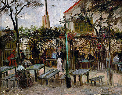 Pleasure Gardens at Montmartre, 1886 | Vincent van Gogh | Giclée Leinwand Kunstdruck