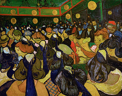 The Dance Hall at Arles (Ball in Arles), 1888 | Vincent van Gogh | Giclée Canvas Print