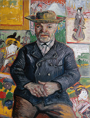 Portrait of Father Tanguy, c.1887/88 | Vincent van Gogh | Giclée Leinwand Kunstdruck