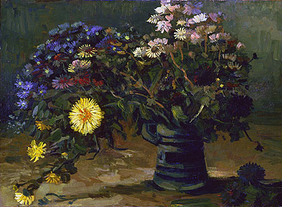 Still Life with a Bouquet of Daisies, 1886 | Vincent van Gogh | Giclée Leinwand Kunstdruck