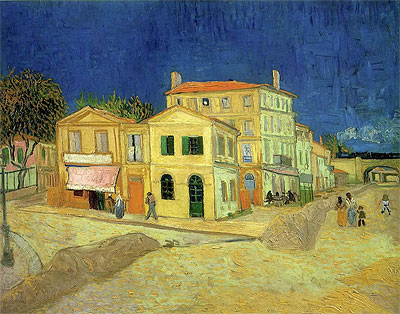 The Yellow House, 1888 | Vincent van Gogh | Giclée Leinwand Kunstdruck