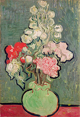 Bouquet of Flowers, 1890 | Vincent van Gogh | Giclée Leinwand Kunstdruck