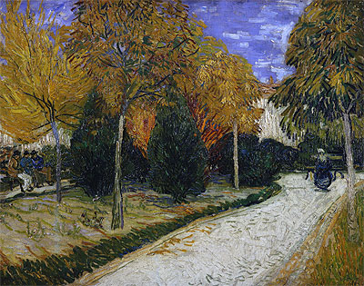 Weg im Park bei Arles, 1888 | Vincent van Gogh