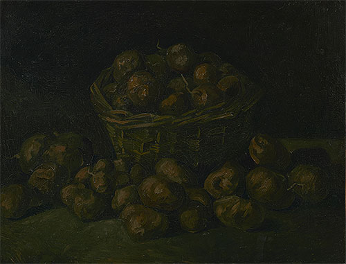 Korb mit Kartoffeln, 1885 | Vincent van Gogh