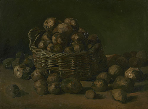 Körbe mit Kartoffeln, 1885 | Vincent van Gogh