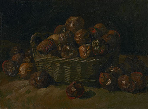 Korb mit Äpfeln, 1885 | Vincent van Gogh