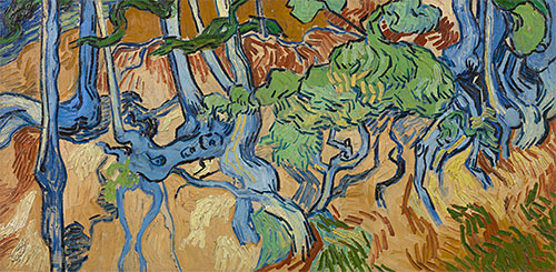 Baumwurzeln, 1890 | Vincent van Gogh
