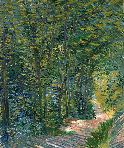 Weg im Wald, 1888 | Vincent van Gogh