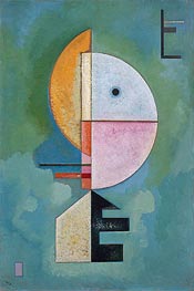 Upward, 1929 by Kandinsky | Canvas Print