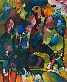 Picture with an Archer, 1909 by Kandinsky | Canvas Print