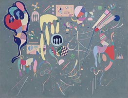 Various Actions, 1941 by Kandinsky | Canvas Print