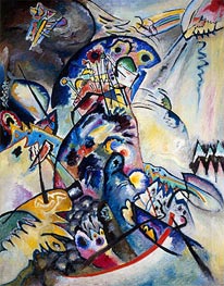 Blue Comb | Kandinsky | Gemälde Reproduktion