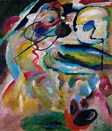 Picture with a Circle, 1911 by Kandinsky | Canvas Print