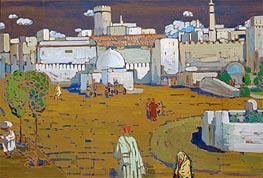 An Arab Town, 1905 by Kandinsky | Canvas Print