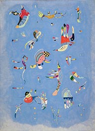 Sky Blue, 1940 by Kandinsky | Canvas Print