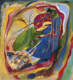 Picture with Three Spots, No. 196 | Kandinsky | Painting Reproduction