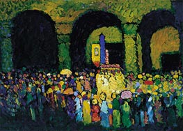 The Ludwigskirche in Munich | Kandinsky | Painting Reproduction