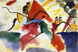 Impression V (Park), 1911 von Kandinsky | Leinwand Kunstdruck