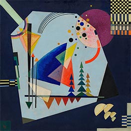 Drei Klänge, 1926 von Kandinsky | Kunstdruck