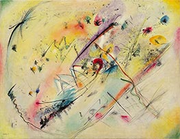 Helles Bild, 1913 von Kandinsky | Kunstdruck