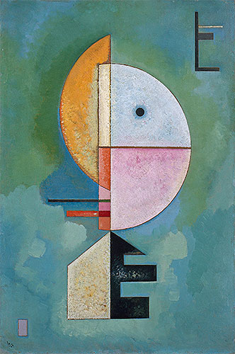 Empor, 1929 | Kandinsky | Giclée Leinwand Kunstdruck