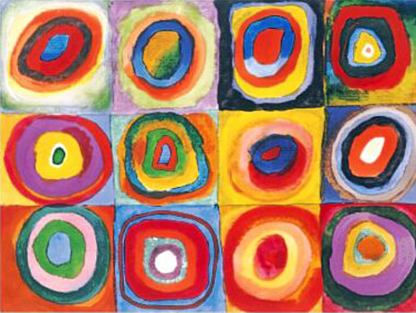 Concentric Circles, 1913 | Kandinsky | Giclée Paper Art Print