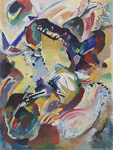Panel for Edwin R. Campbell No. 2, 1914 | Kandinsky | Giclée Canvas Print
