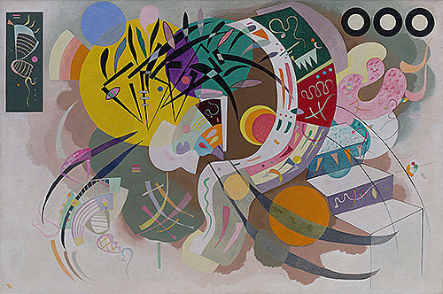 Dominant Curve, 1936 | Kandinsky | Giclée Leinwand Kunstdruck