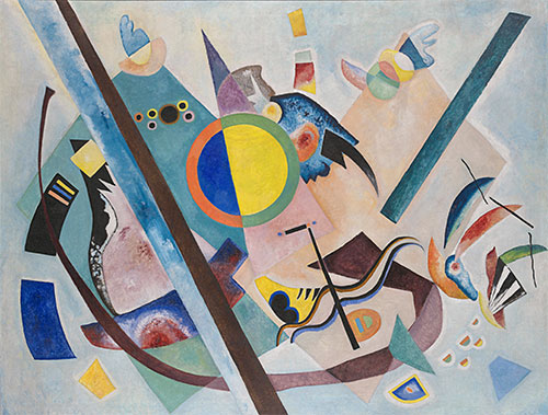 Multicolored Circle, 1921 | Kandinsky | Giclée Canvas Print