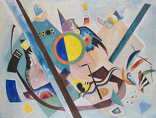 Multicolored Circle, 1921 by Kandinsky | Giclée Canvas Print