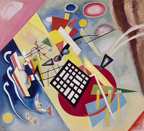Black Weft, 1922 by Kandinsky | Giclée Canvas Print