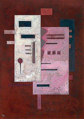 Weiche Härte, 1933 | Kandinsky | Giclée Leinwand Kunstdruck