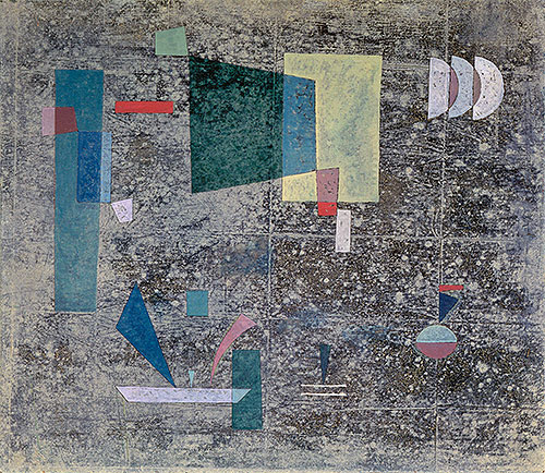 Langsam heraus, 1931 | Kandinsky | Giclée Leinwand Kunstdruck