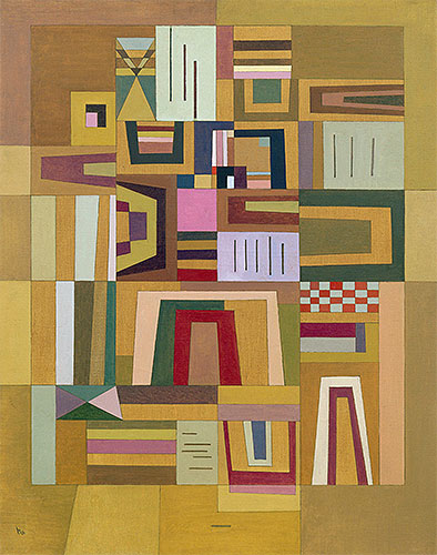 Ausgleichrosa, 1933 | Kandinsky | Giclée Leinwand Kunstdruck