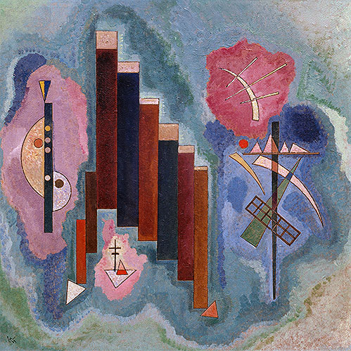 Towards the Bottom, 1929 | Kandinsky | Giclée Canvas Print